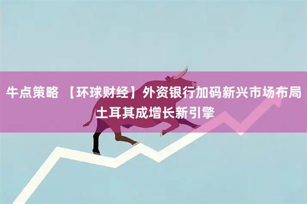 牛点策略 【环球财经】外资银行加码新兴市场布局 土耳其成增长新引擎